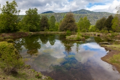 Und die Lagune selbst.