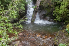 Der zweite Wasserfall.