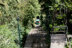Die Standseilbahn in Santiago de Chile