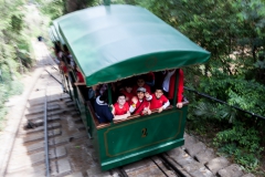 Die Standseilbahn in Santiago de Chile