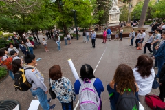 Auf der Plaza de Armas ist immer was los