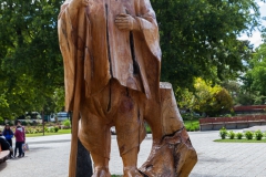 Einige der Staturen am ...