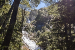 Im Nationalpark Huerquehue - der zweite Wasserfall