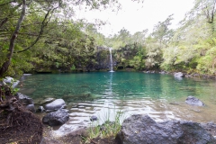 Saltos del Petrohué - die Lagune vom zweiten Rundweg