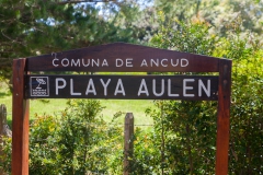 Chepu - das letzte Hinweisschild zum Strand 4km vorher