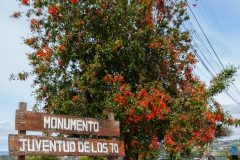 Chiloé - Quellón - und noch ein Denkmal, für die Jugend