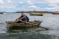 Chiloé - Cailin - während der Fahrt zur kleinen Insel