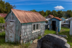 Chiloé - Cailin - weil der Regen die Gräber sonst ausspülen würde