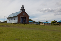 Chiloé - Cailin - die Kirche für 500 Einwohner