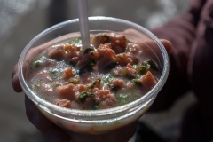 Puerto Montt - es gibt frisches Ceviche