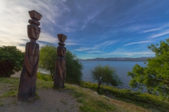 Bariloche - die Stadt liegt direkt am Lago Nahuel Huapi