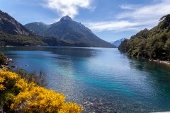 Bariloche - Park Llao Llao - und man kommt an die Puente Arroyo La Angostura