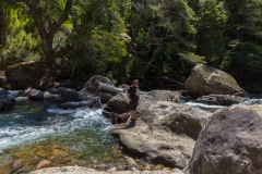 Straße der sieben Seen - Provinz Neuquén in Argentinien - immer schön aufpassen ;-)