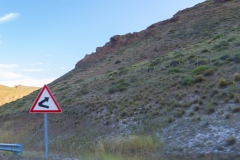 Ruta 63 zum Paso Córdoba, Argentinien -