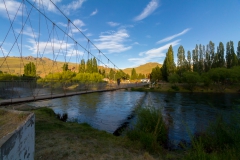 Hängebrücke über den Rio Limay, Argentinien - Höhenangst?
