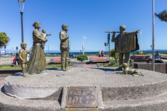 Das Einwandererdenkmal in Puerto Montt