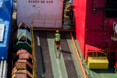 Er kam echt oft vorbei mit seinen Ketten, wir denken, es war Strafarbeit