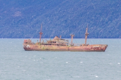 Das Wrack bei Cotopaxi