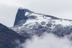 Schnee und Gletscher gibt es auch zu sehen.