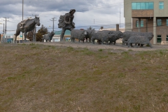 Punta Arenas - mal wieder ein Einwandererdenkmal