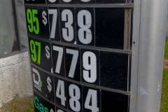 Punta Arenas - Autogas ist richtig billig, 35 Cent