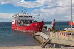 Magellanstraße - das Schiff, mit dem es zur Isla Magdalena ging