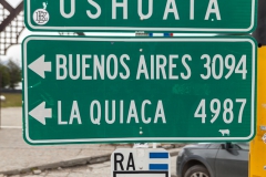 Ushuaia - ist schon ganz schön am Arsch der Welt