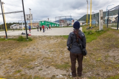 Ushuaia - es ist Sommer hier: unterschiedliches Kälteempfinden ;-)