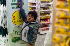 Ushuaia - wenigstens einer hat im Supermarkt Spaß ;-)