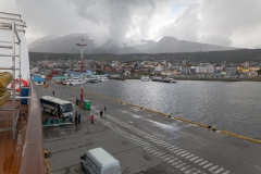 Blick zurück auf Ushuaia