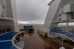 der offene Teil von Deck 6 auf der Ocean Diamond