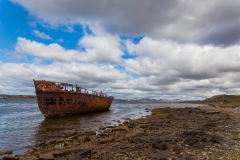 Falklandinseln - Rund um Stanley - noch ein Wrack