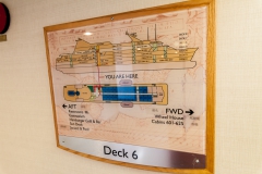 Ocean Diamond - Plan von Deck 6