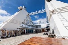 Ocean Diamond - offener Bereich von Deck 6