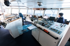 Ocean Diamond - auf der Brücke