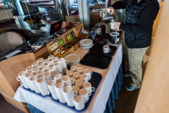 Ocean Diamond - Kaffee und Tee im Club