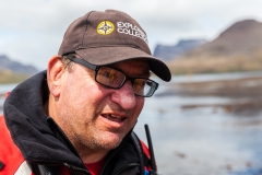 Stromness Harbour: erste Fahrt mit Woody