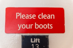 Schuhe desinfizieren vor und nach jedem Landgang