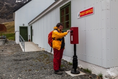 Grytviken: englische Briefkästen