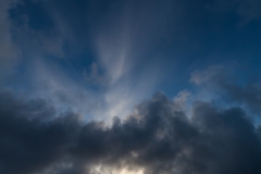 Sonnenuntergang am Brown Bluff