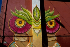 ... bleibt sie von Schmierereien verschont.