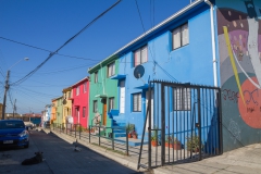 Genauso wie bunte Häuser.