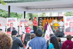 Wahlkampfrede von den ..