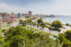 Die Stadt ist im Vergleich zu Valparaiso deutlich moderner.