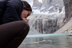 Torres del Paine: gutes Gletscherwasser
