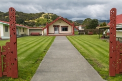 Neuseeland - Nordinsel - Ostküste - Bay of Plenty - das Marae von Torere