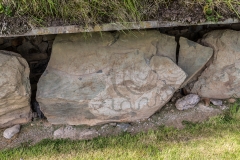 Irland -  Brú-na-Bóinne-Komplex - Knowth
