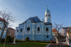 Slowakei - Bratislava- Blaue Kirche