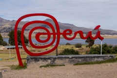 Grenze zwischen Bolivien und Peru