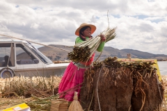 Schwimmende Inseln von Urus - Titicacasee - Peru